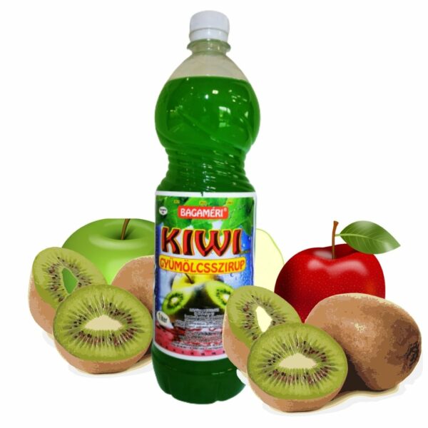 Bagaméri Kiwi ízesítésű gyümölcsszirup